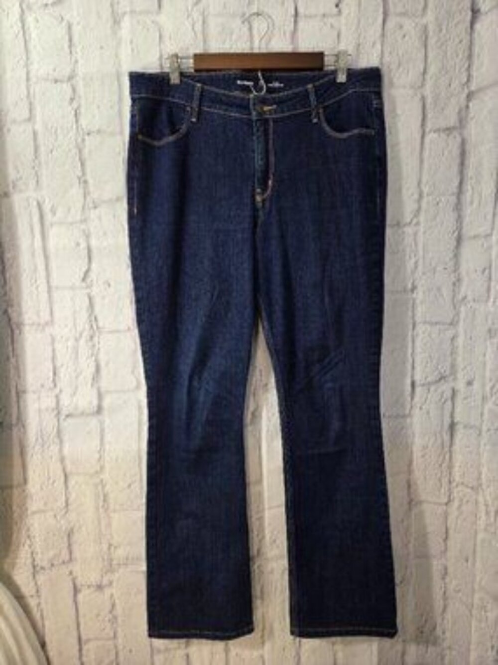 Old Navy 14 Long Dark Wash Denim Blue High Rise Bootcut Jeans